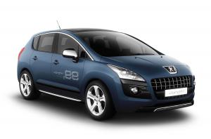 Peugeot 3008 HYbrid4 Concept 2009 года